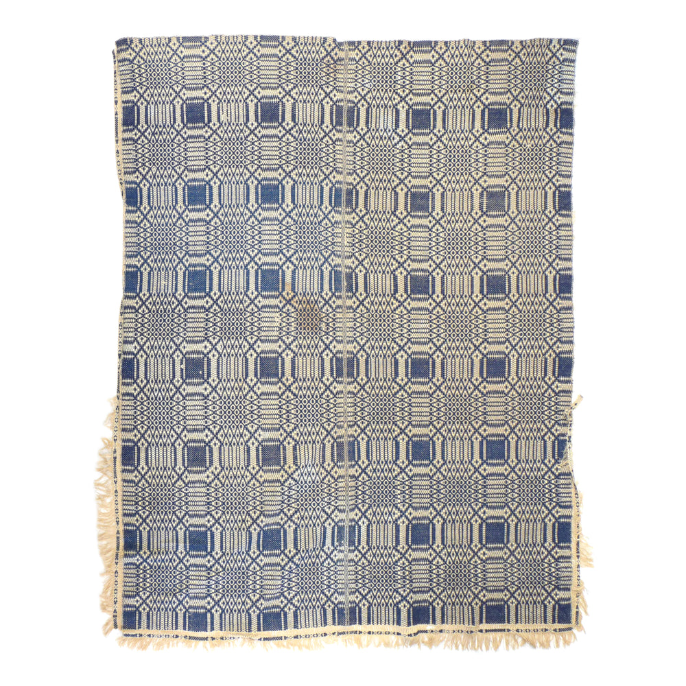 19th Century Woven Coverlet
