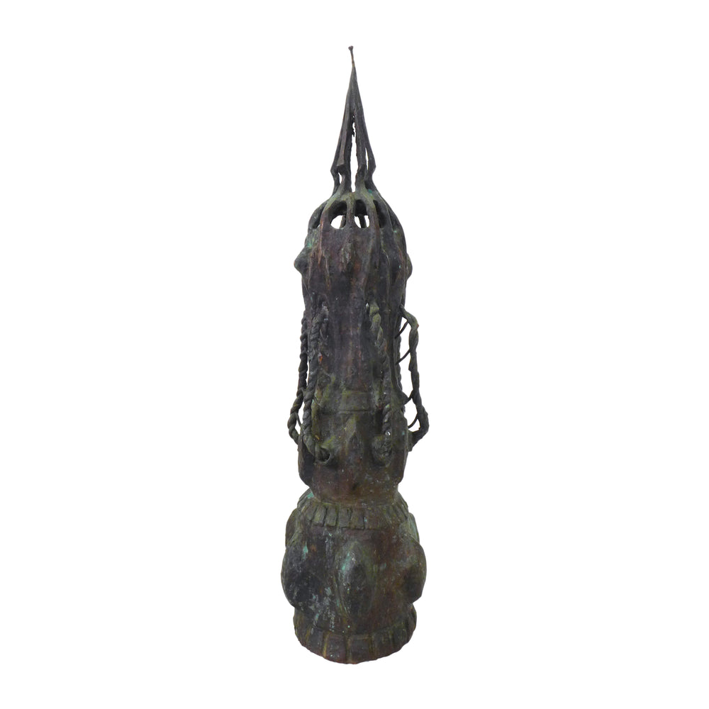 Abstract Expressionist Cast Bronze Sculpture by J. Dale M'Hall