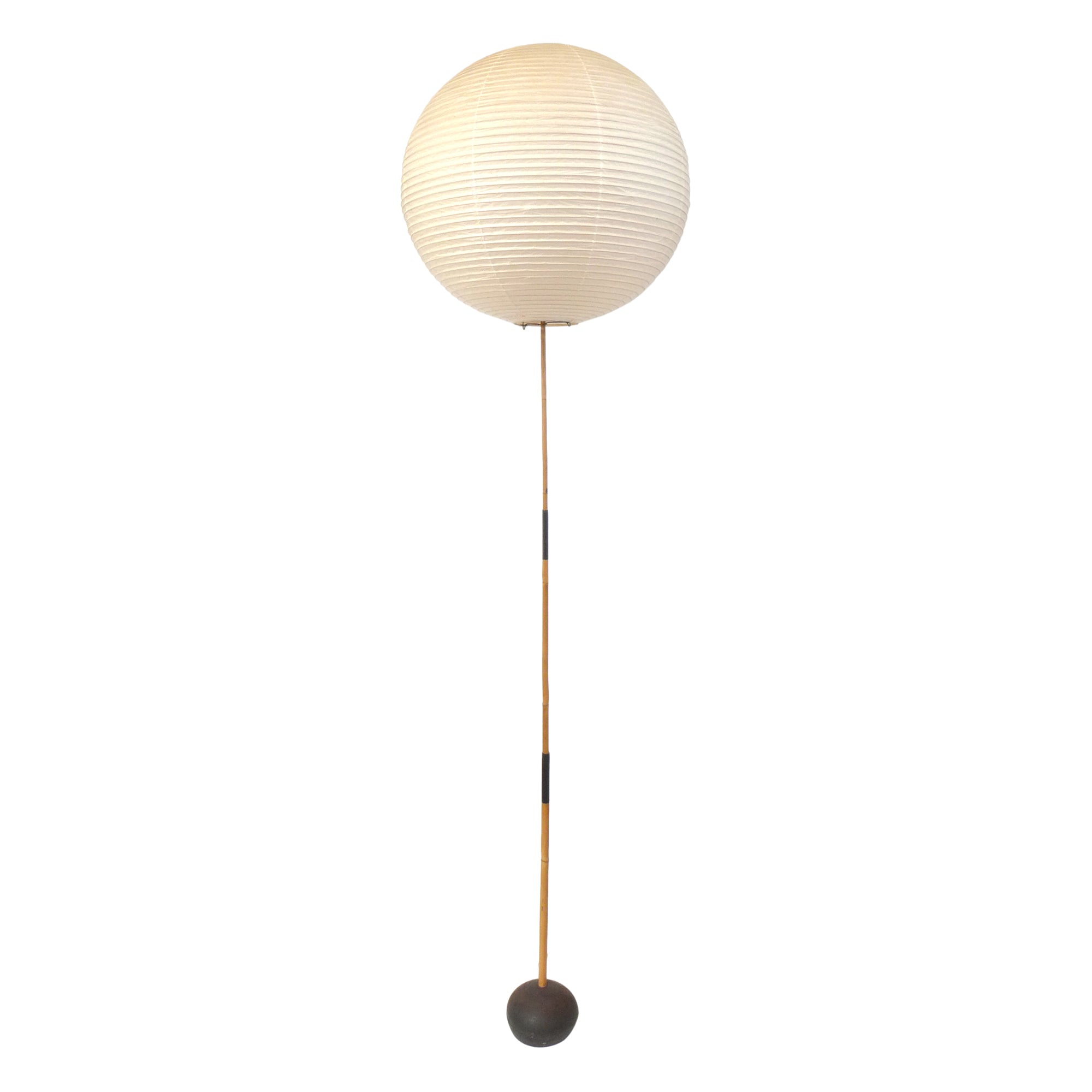 Arakri Bamboo Floor Lamp by Isamu Noguchi