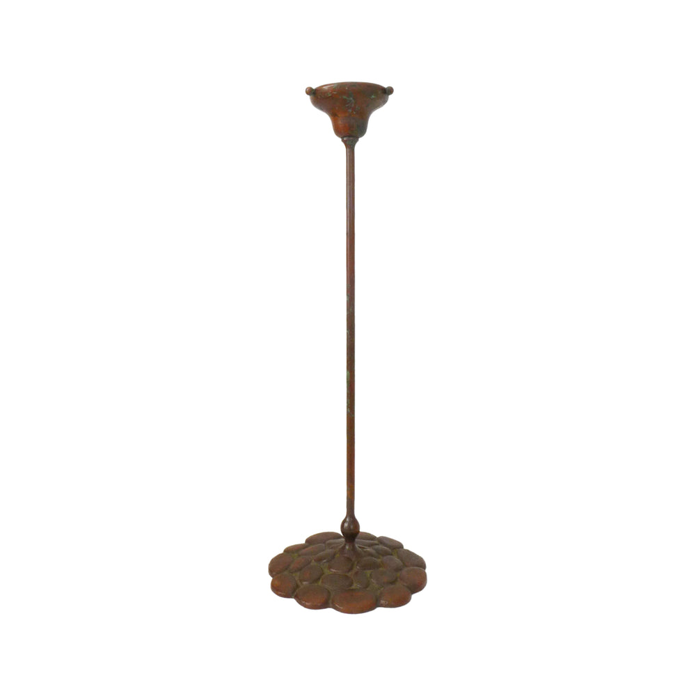 Art Nouveau Cast Candlestick After Tiffany