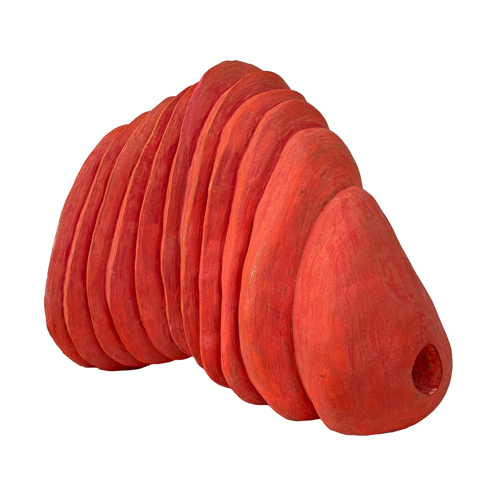 Biomorphic Segmented Studio Ceramic Sculpture