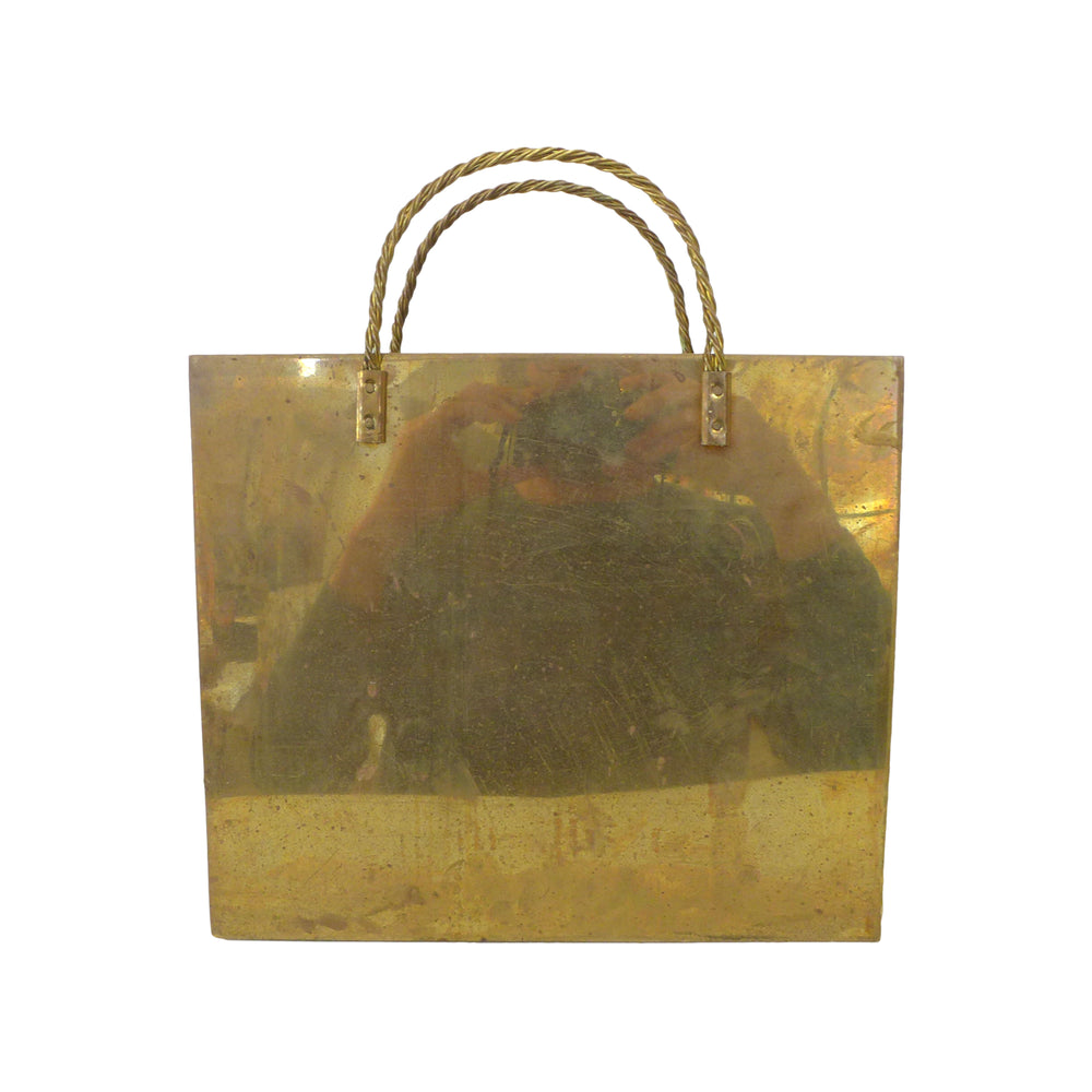 Brass Shopping Bag