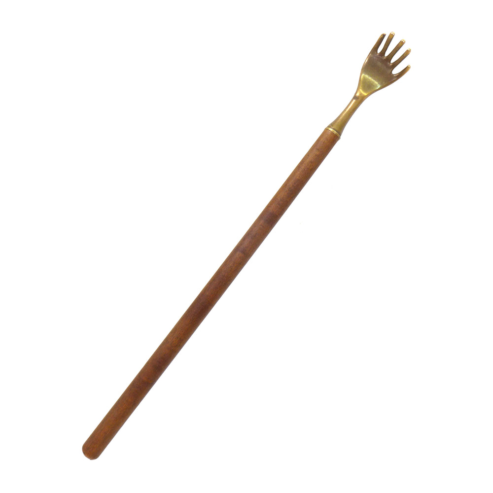 Bronze & Wood Back Scratcher by Carl Auböck