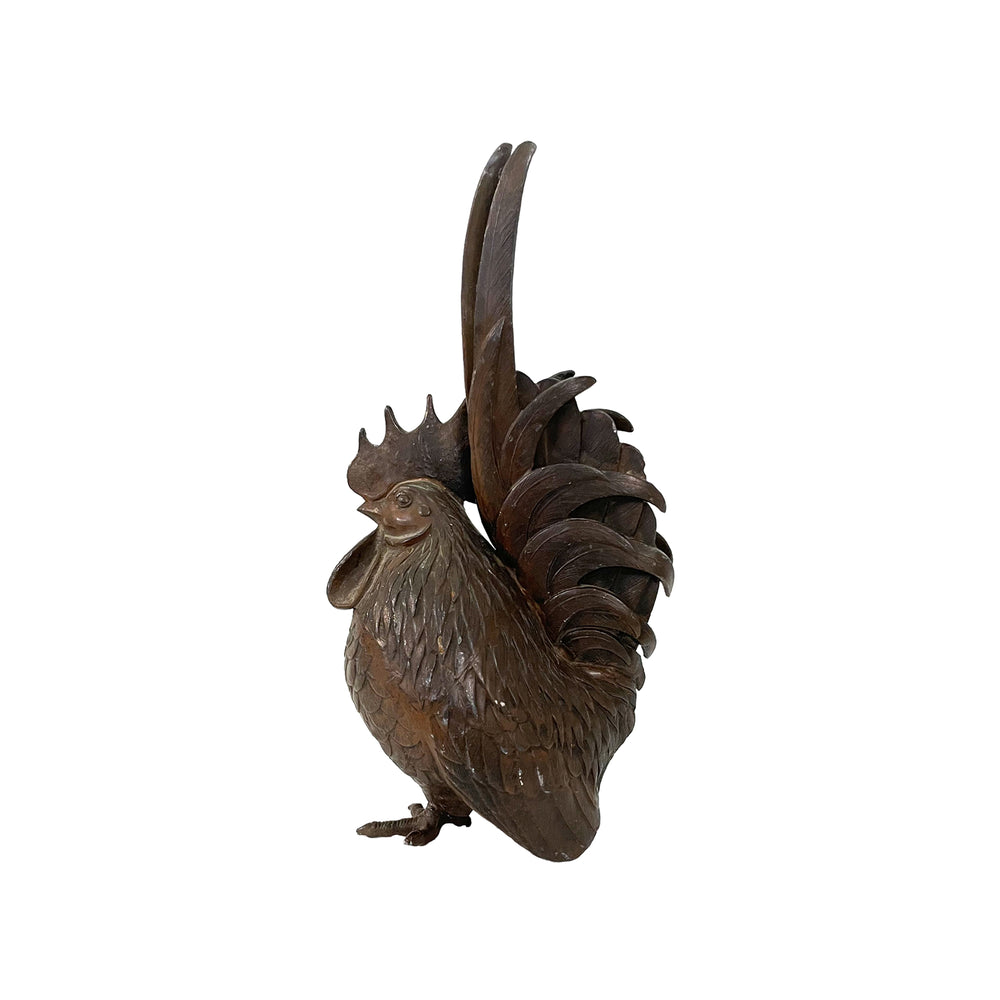 Cast Bronze Rooster