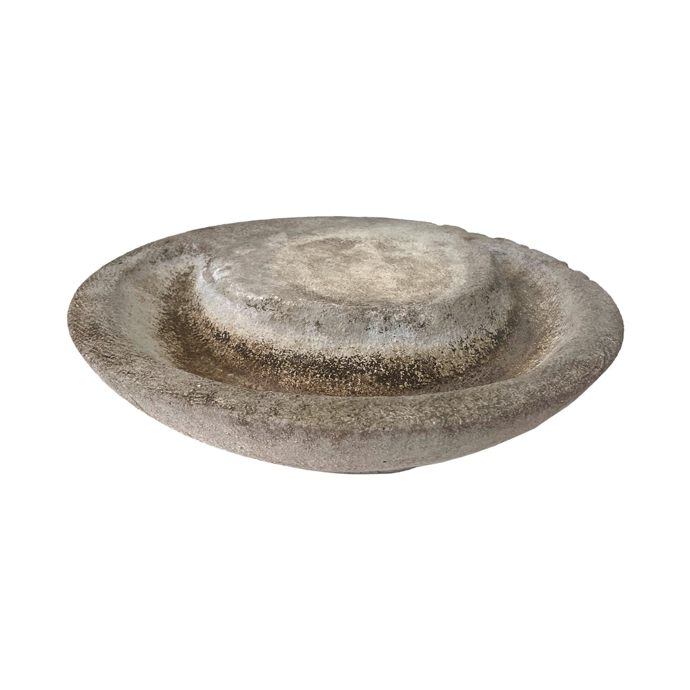 Cast Concrete Crescent Catch-All