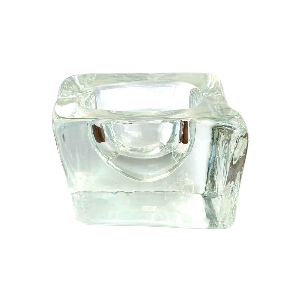 Modernist Chunky Glass Catch-All