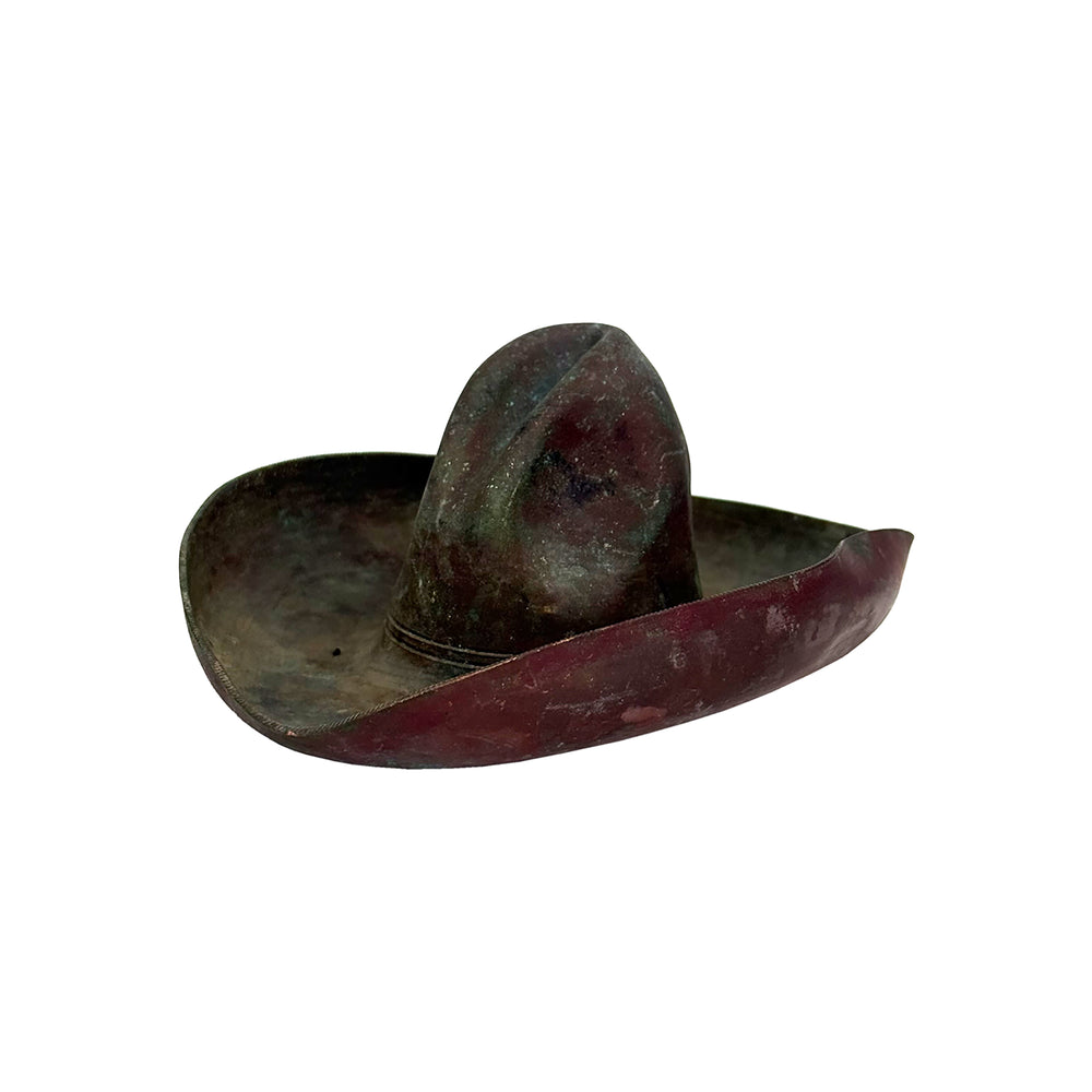 Copper Sombrero Ashtray