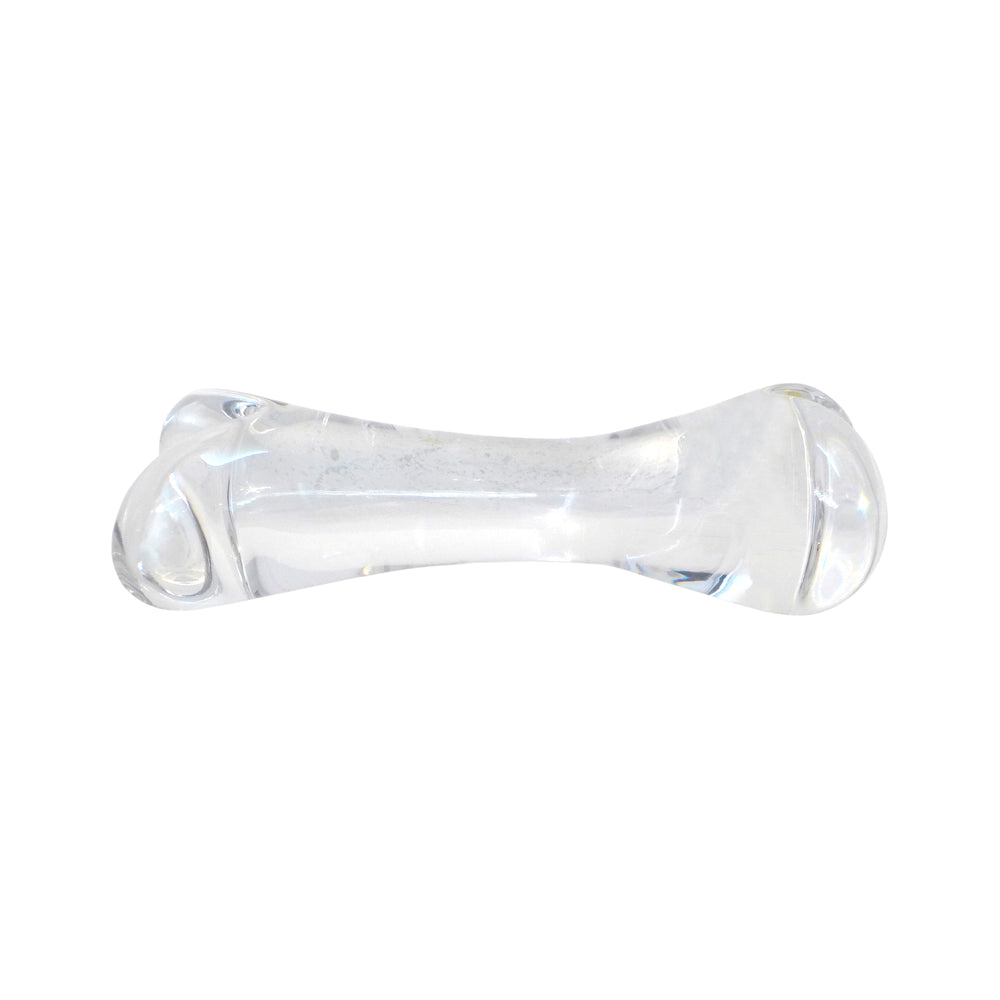 Crystal Dog Bone by Val St. Lambert
