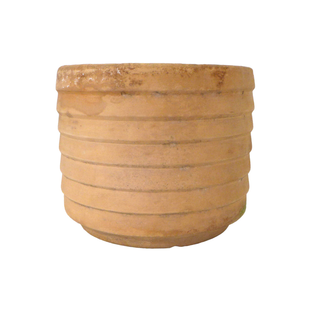 Faceted Terra Cotta Planter