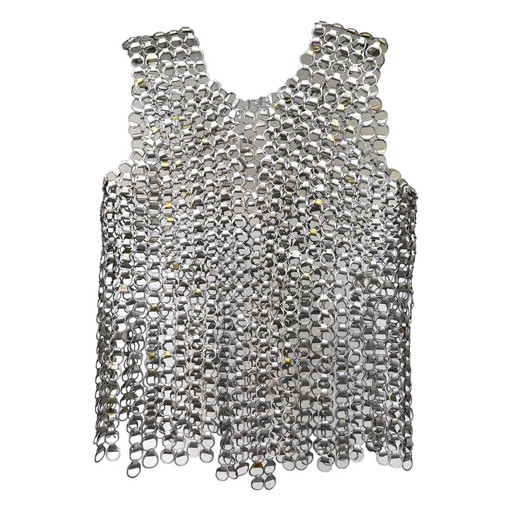 Folk Art Pull Tab Vest