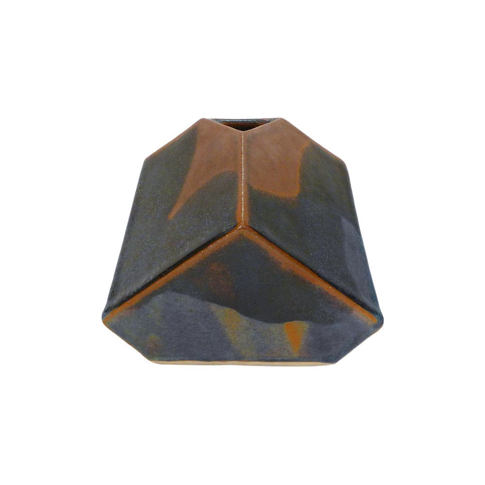 Geometric Ceramic Studio Vase
