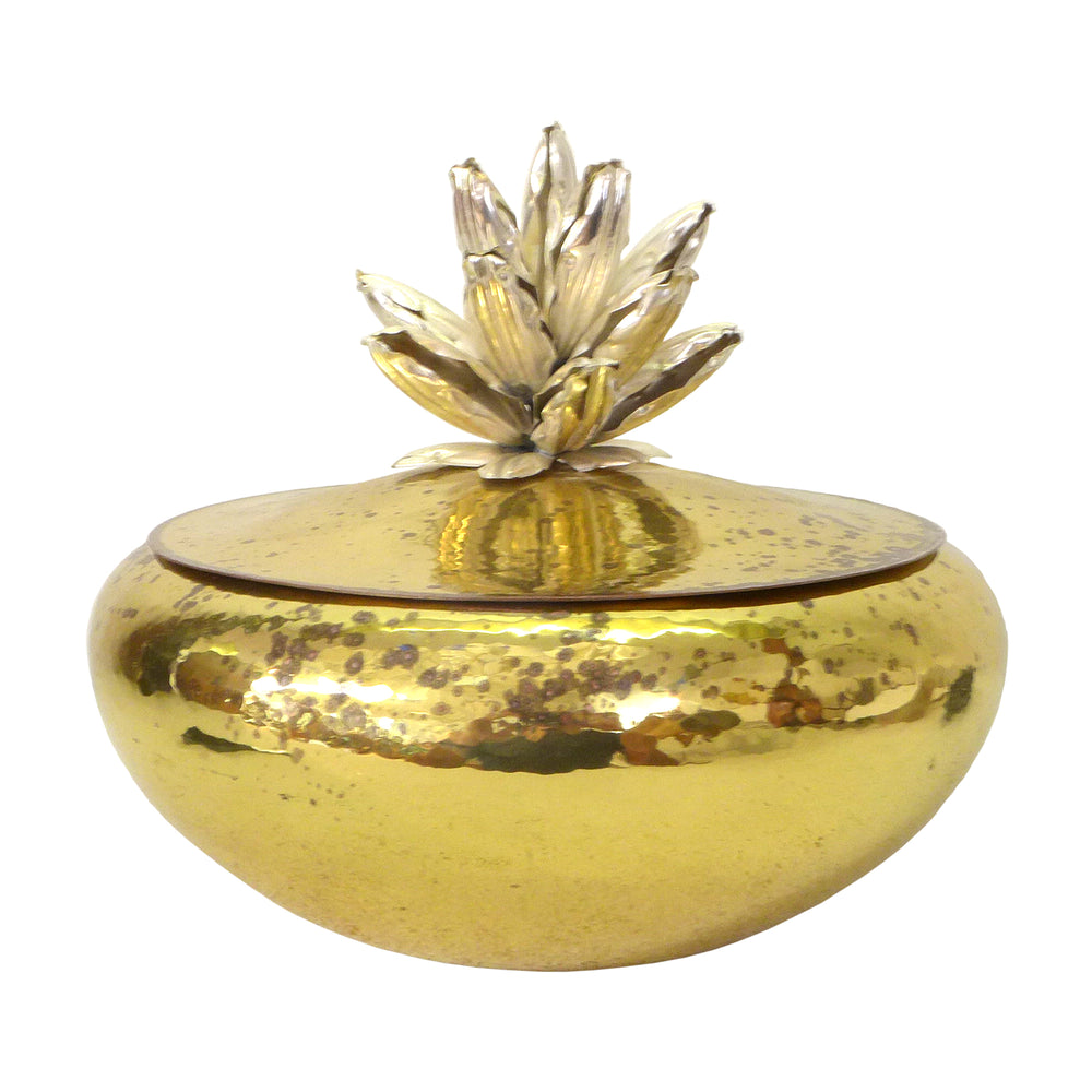 Italian Mixed Metal Phytomorphic Ice Bucket