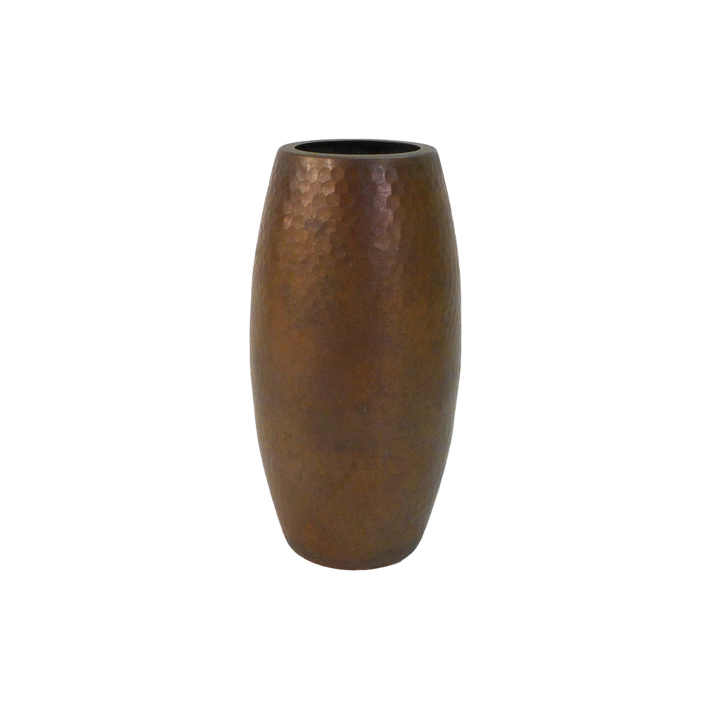 Japanese Hammered Copper Vase