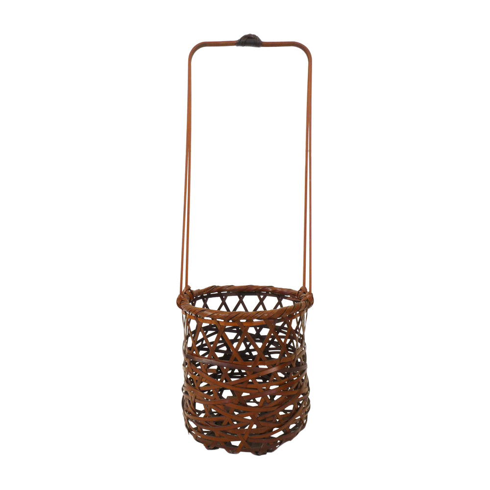 Japanese Woven Ikebana Basket