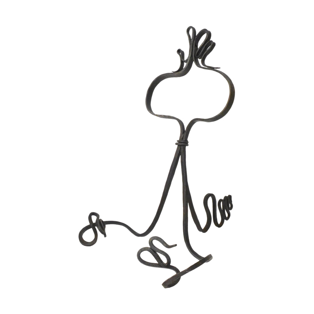 Looping Wrought Iron Easel