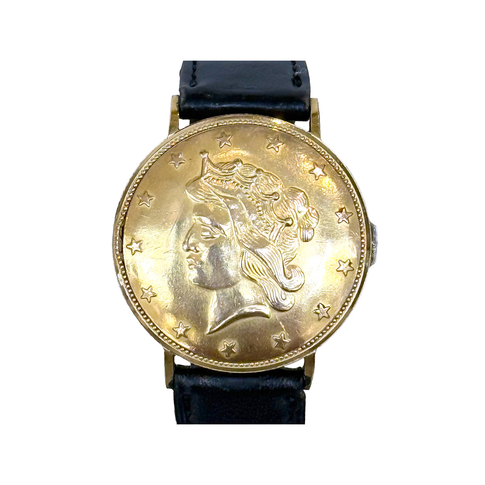 Louvic Liberty Head Wristwatch