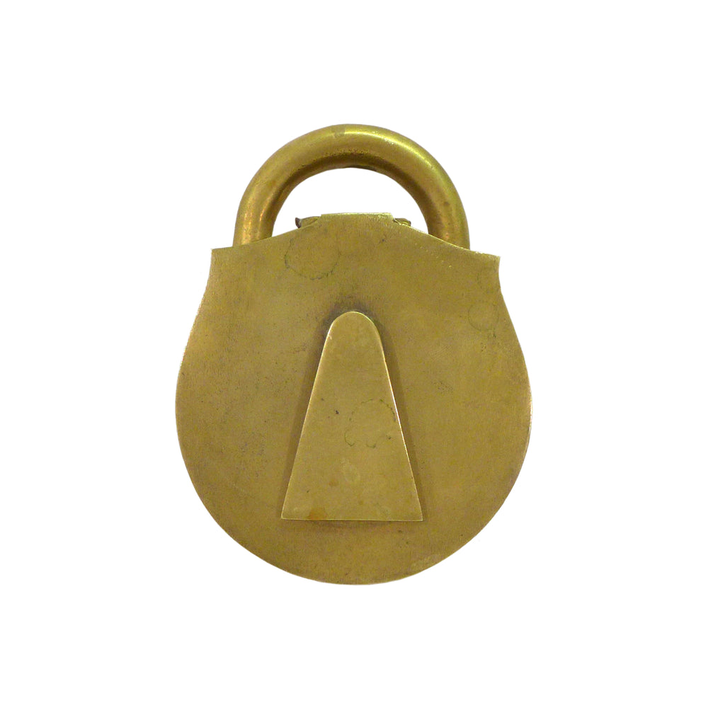 Machined Bronze Padlock Ashtray