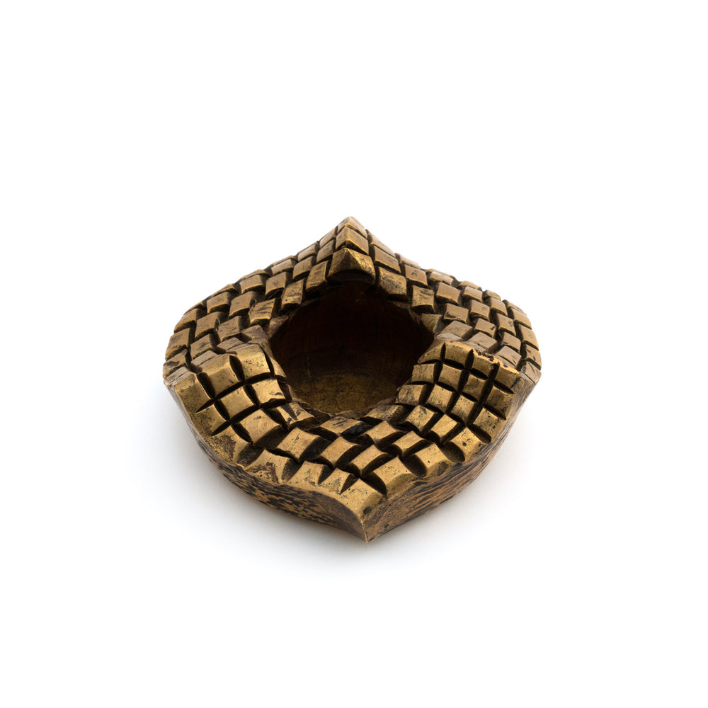 Vintage German Heavy Cast Bronze Bowl