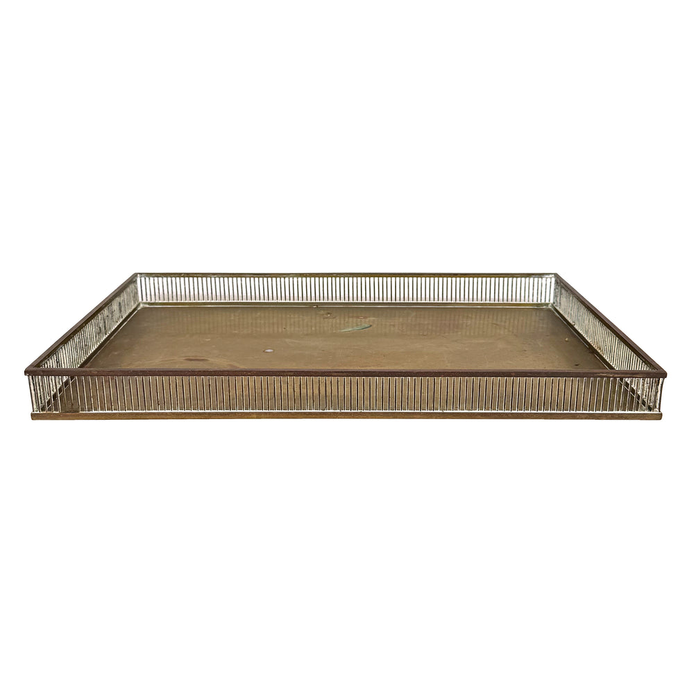 Modernist Brass Tray for Neiman Marcus