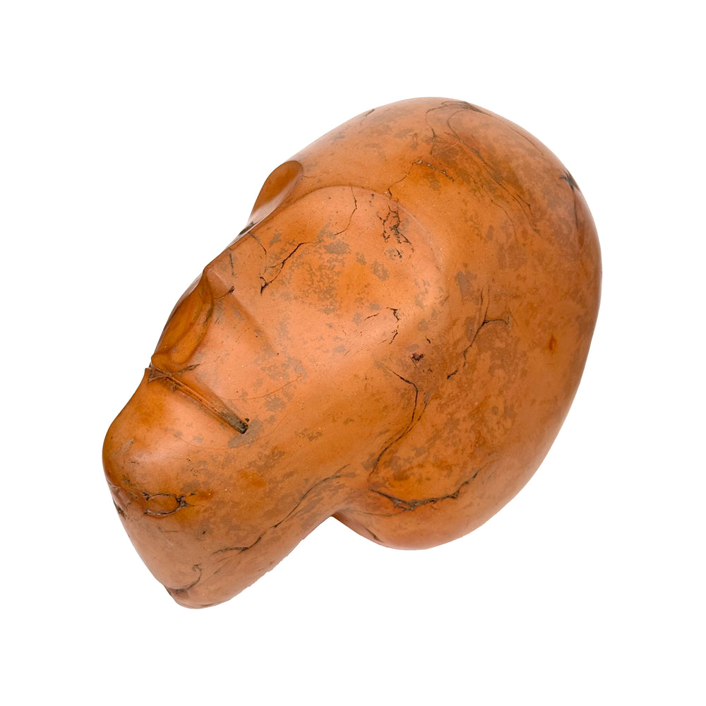 Modernist Ceramic Head Sculpture by Zoltan Popovitz