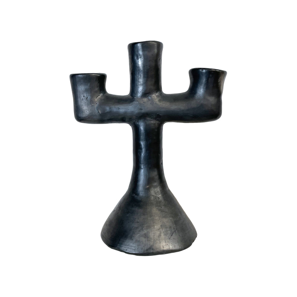 Oaxacan Ceramic Candelabra