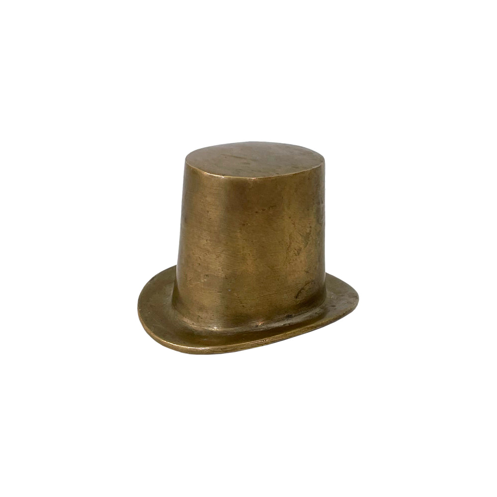 Cast Brass Top Hat Bottle Opener