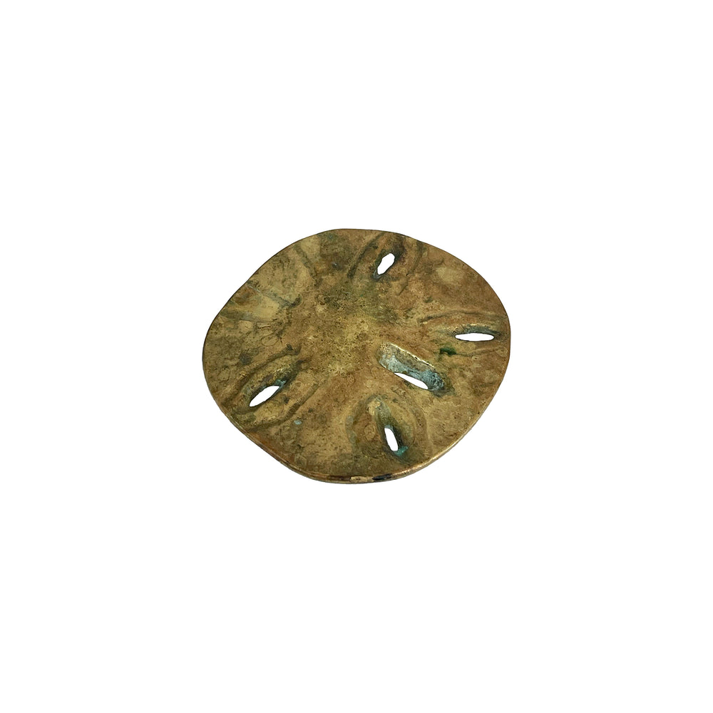 Petite Cast Bronze Sand Dollar Paperweight