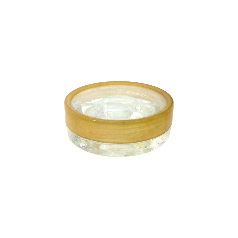Petite Japanese Round Glass Box