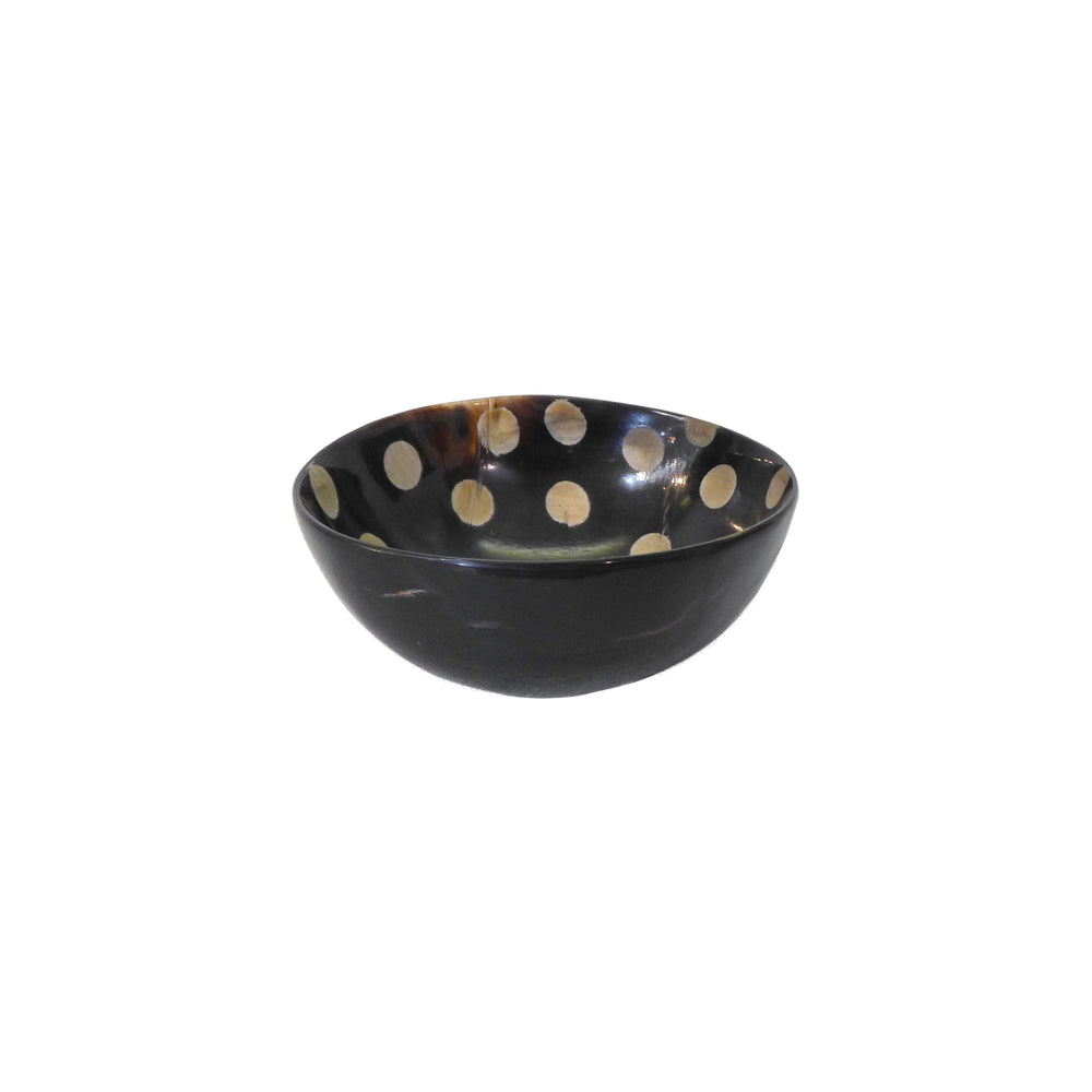 Petite Polka-Dot Horn Bowl
