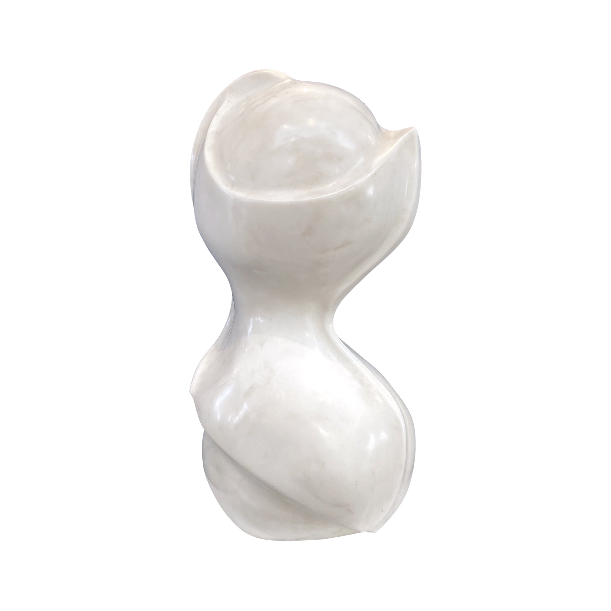 Post Modern Abstract Carved Marble Sculpture