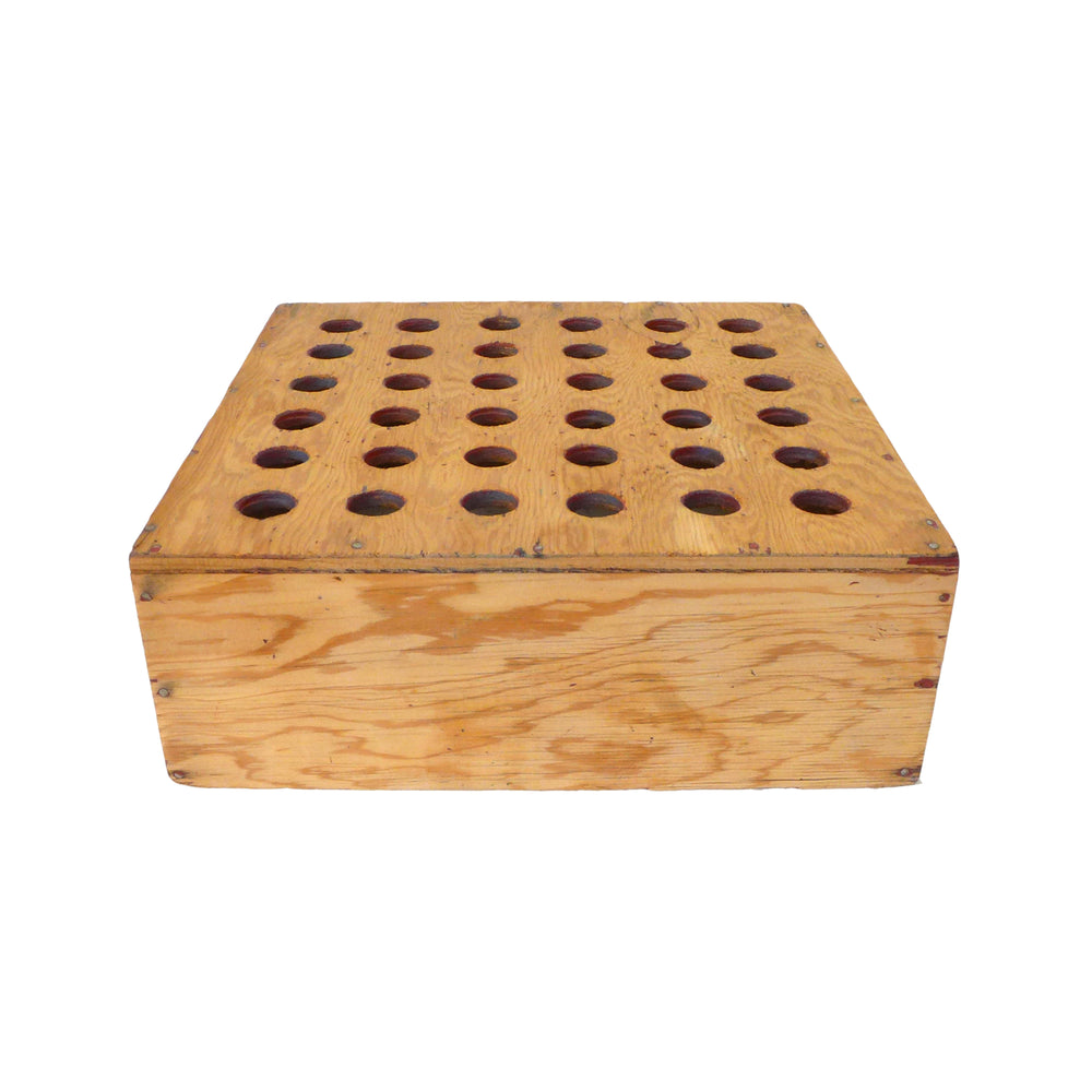 Primitive Perforated Plywood Display Box