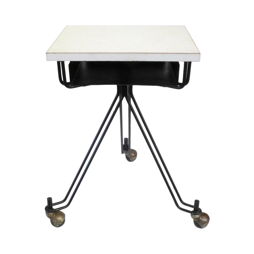 Rolling IBM Side Table by Eliot Noyes