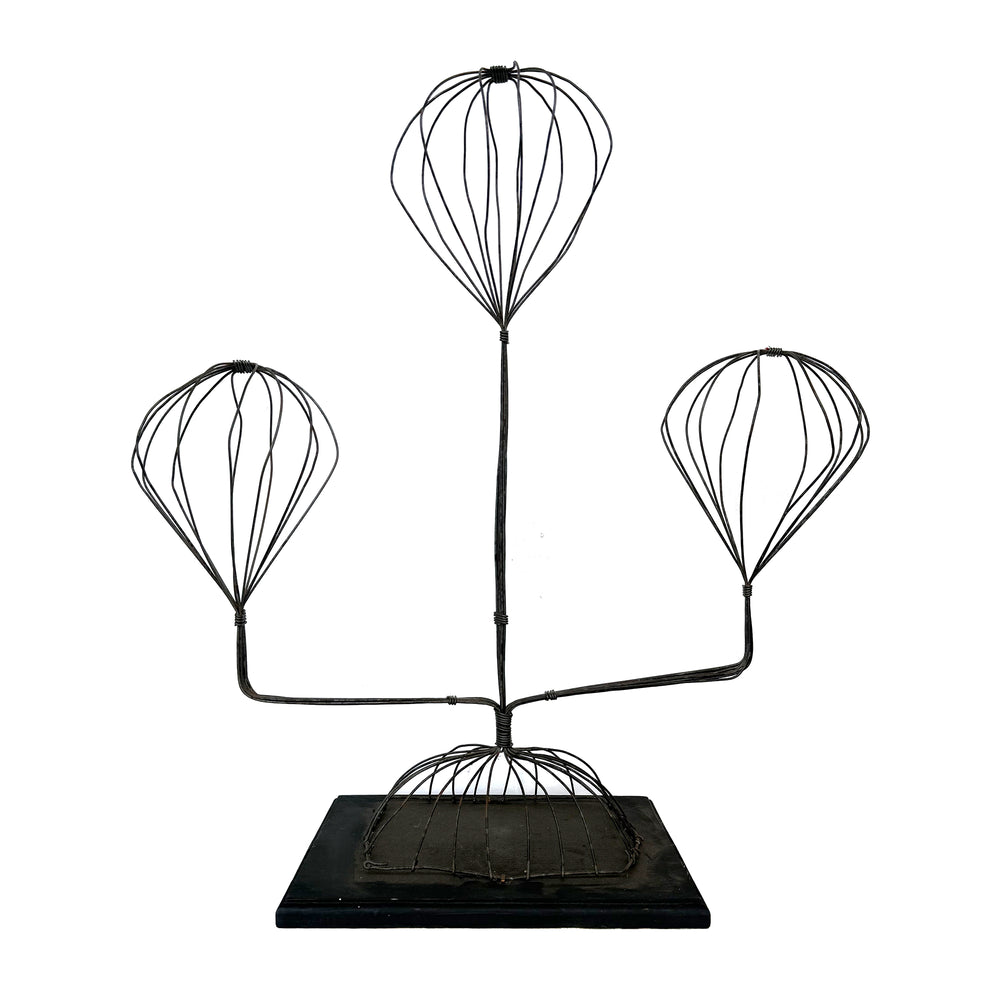 Sculptural Wire Hat Stand