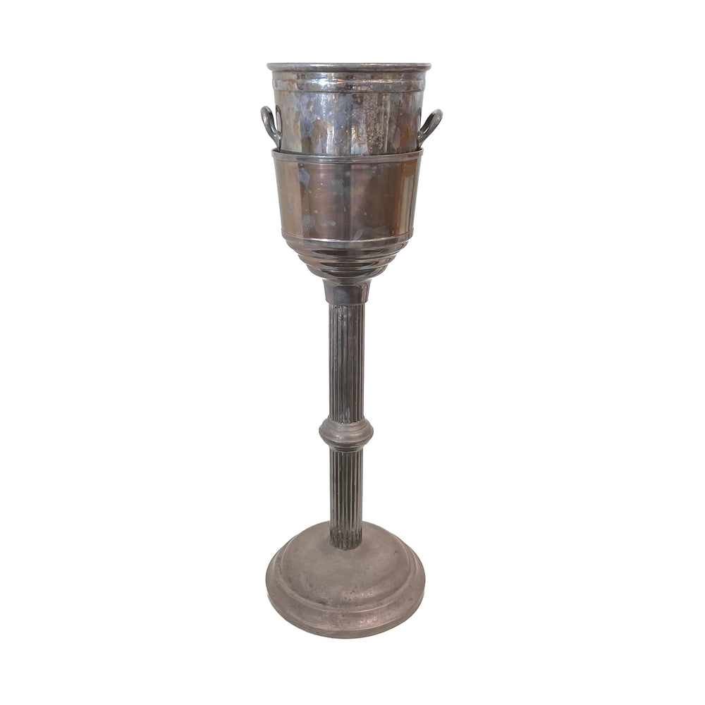 Silverplate Champagne Bucket & Stand by Reed & Barton