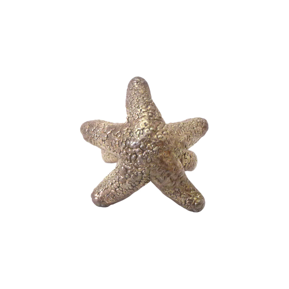 Sterling Silver Starfish Ring