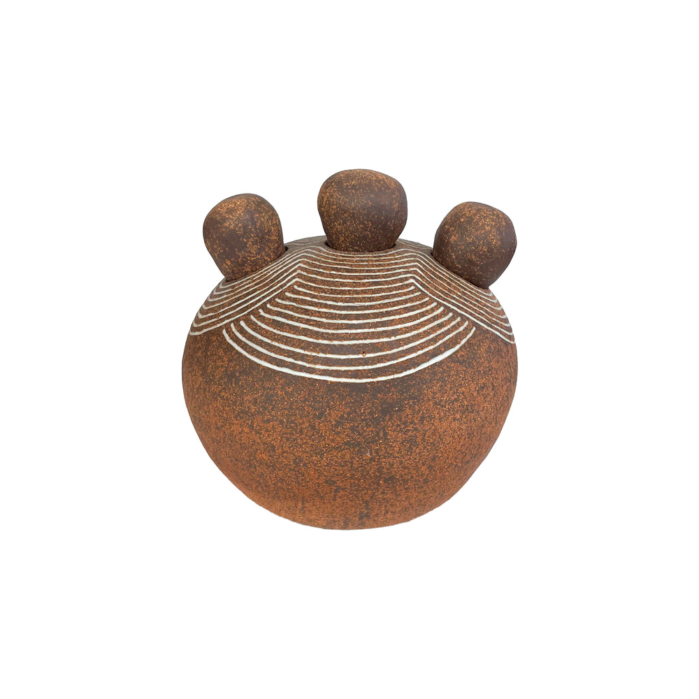 Contemporary Japanese Studio Ceramic Sculpture with Stoppers