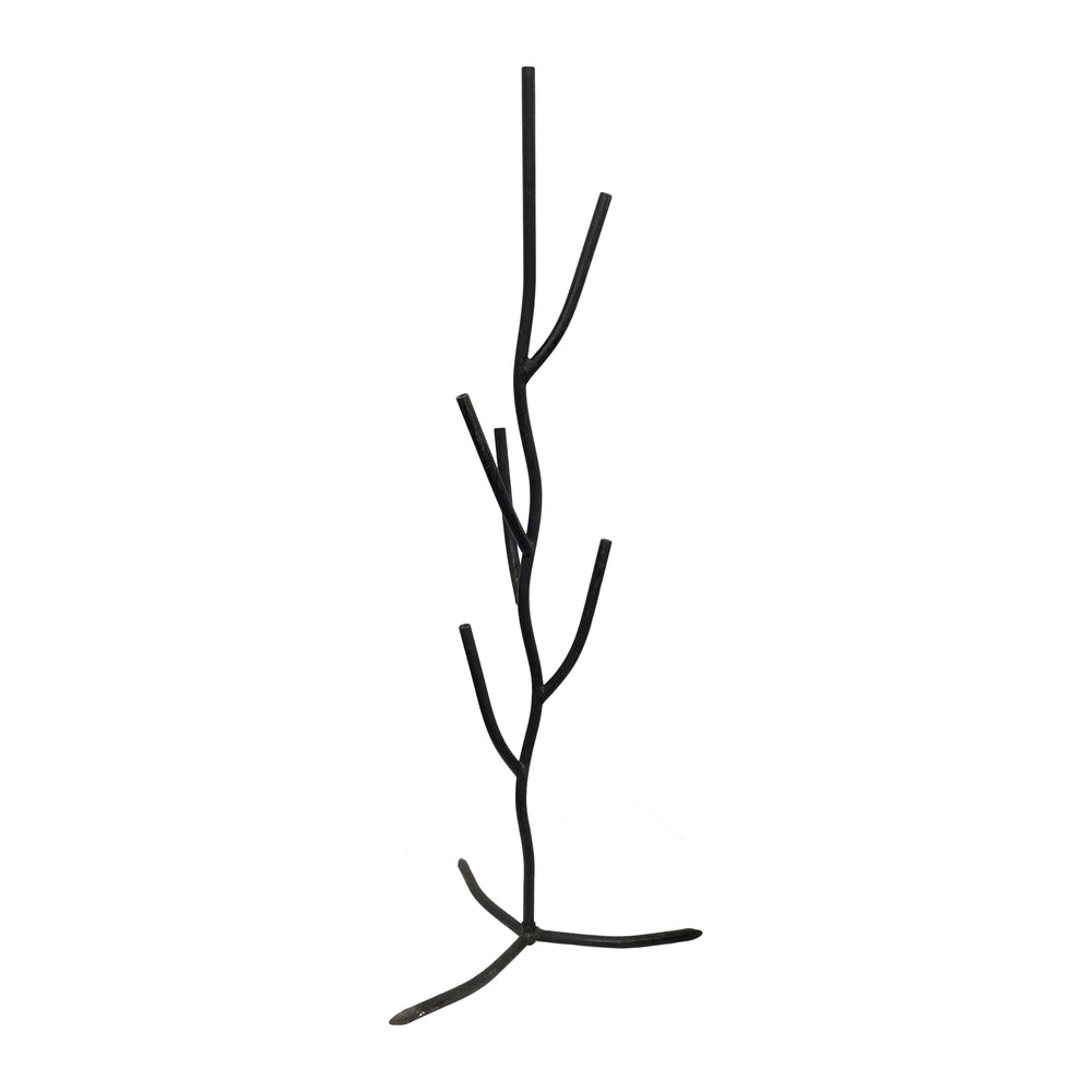 Sculptural Tubular Steel Arboreous Standing Vase