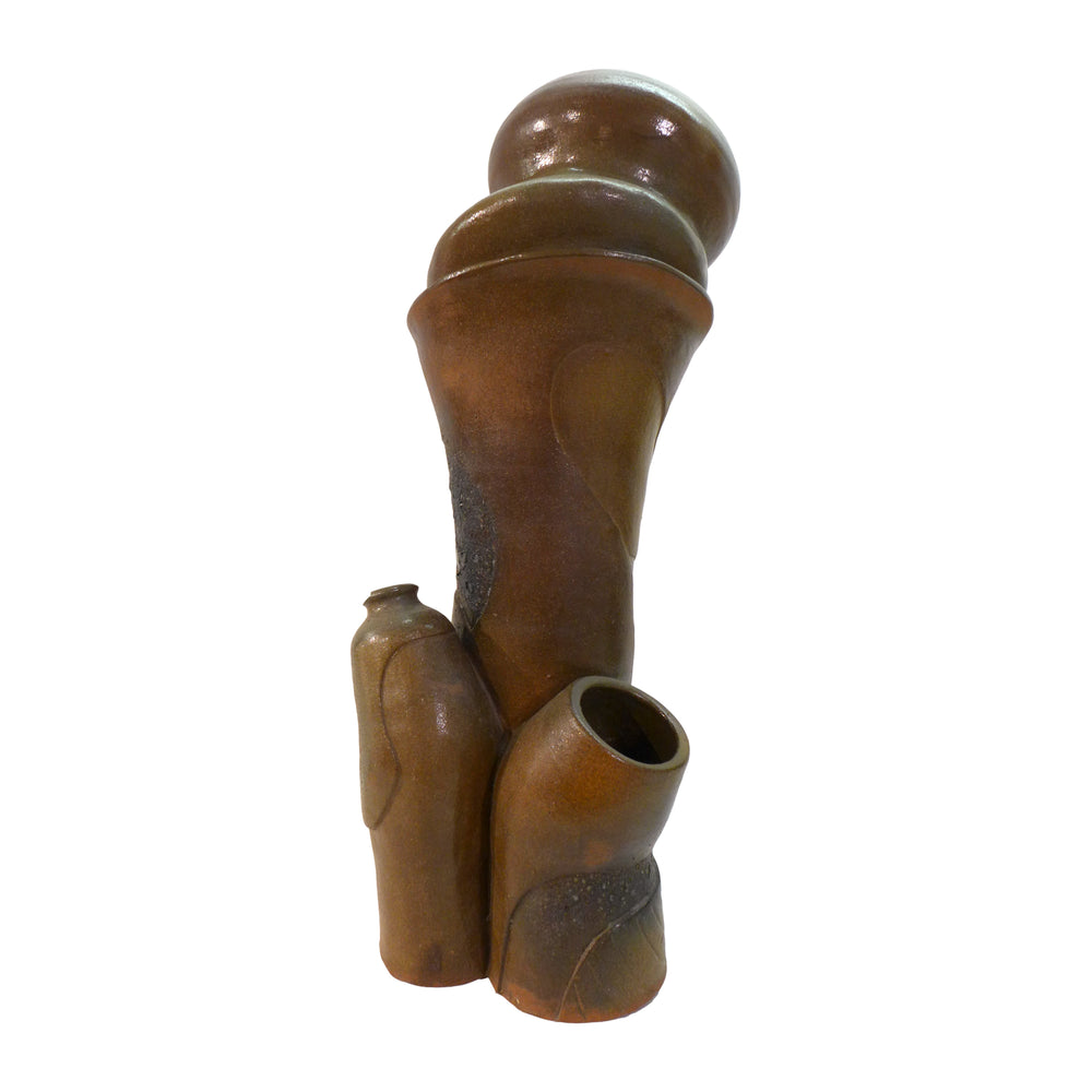 Tall Studio Ceramic Abstract Sculpture