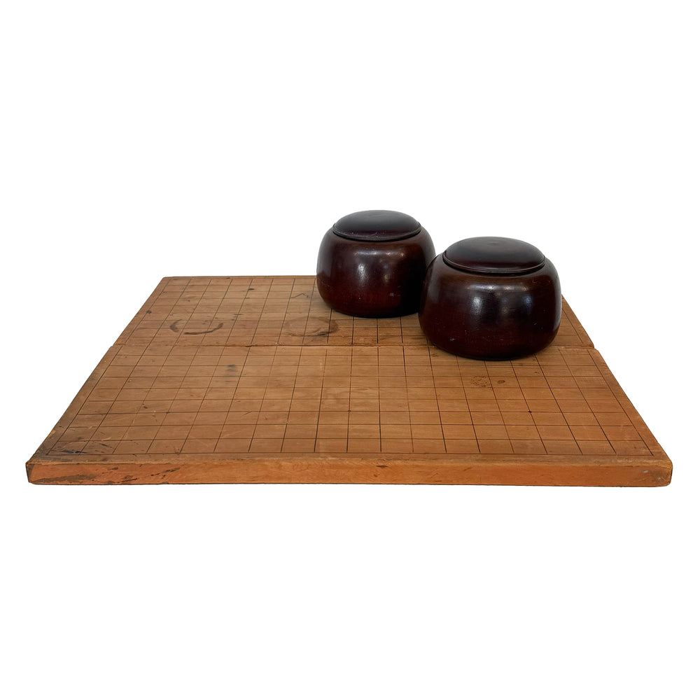 Vintage Japanese "Go" Game Set