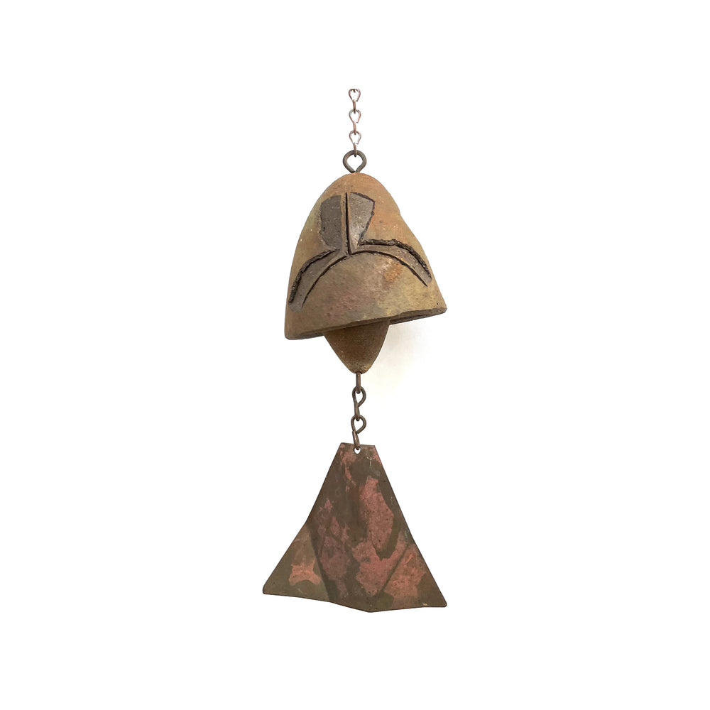 Vintage Petite Cosanti Ceramic Windbell by Paolo Soleri