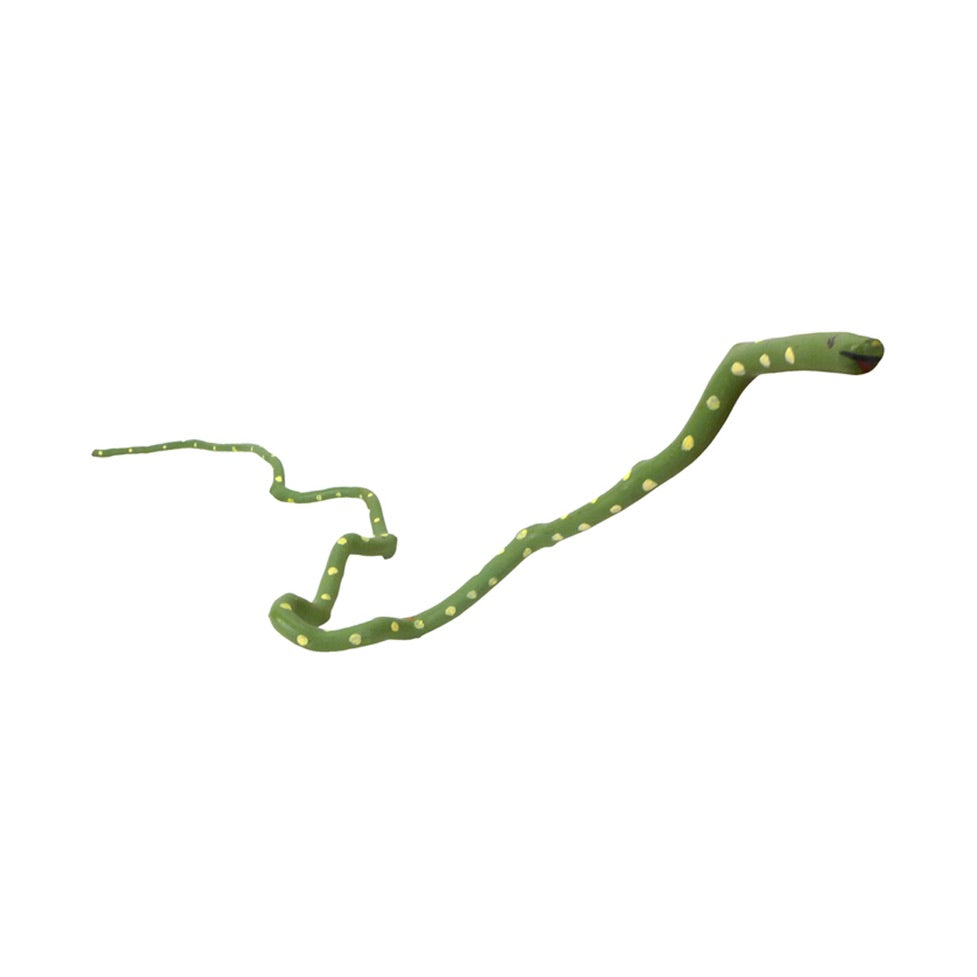 Painted Wood Folk Art Snake