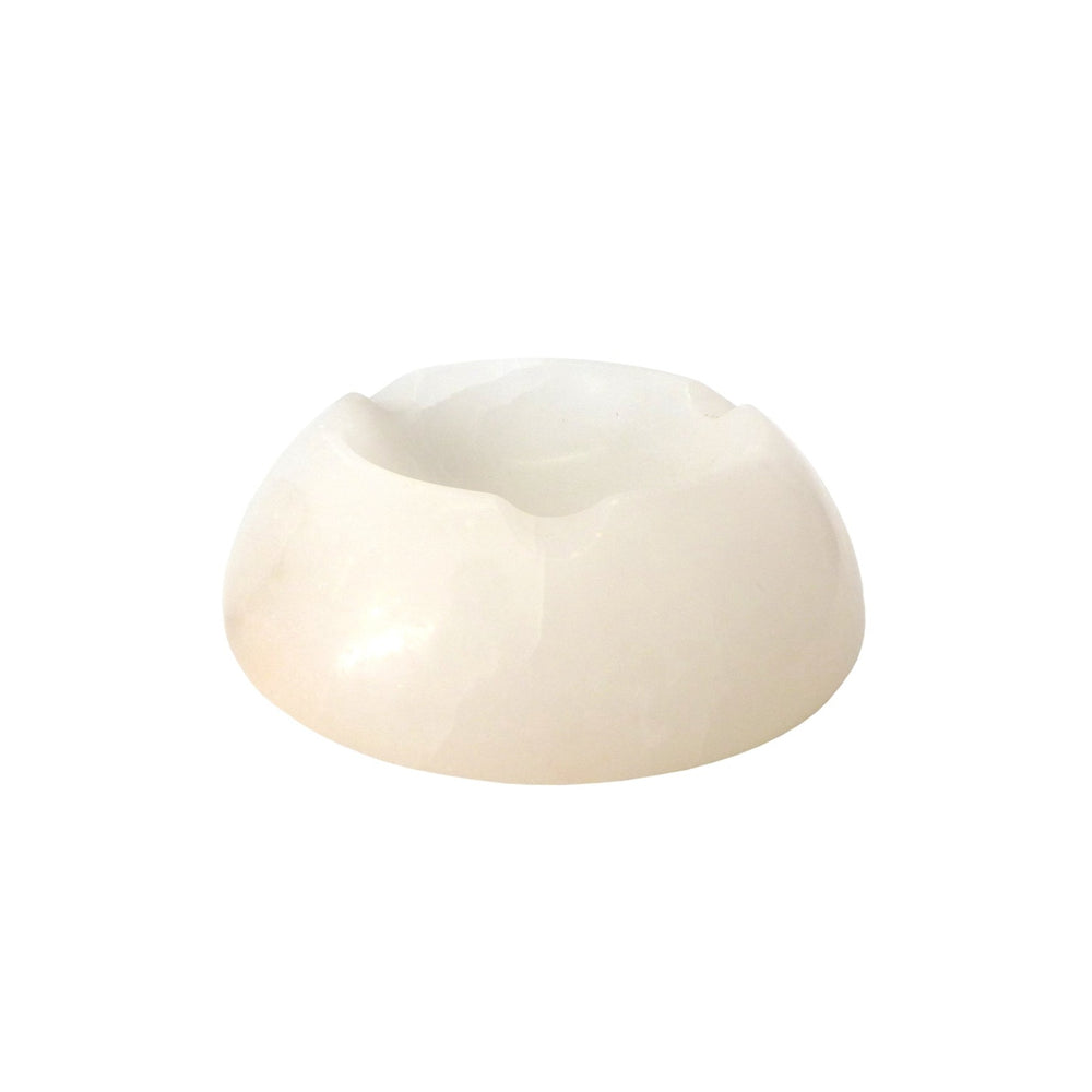 Italian Round Alabaster Ashtray
