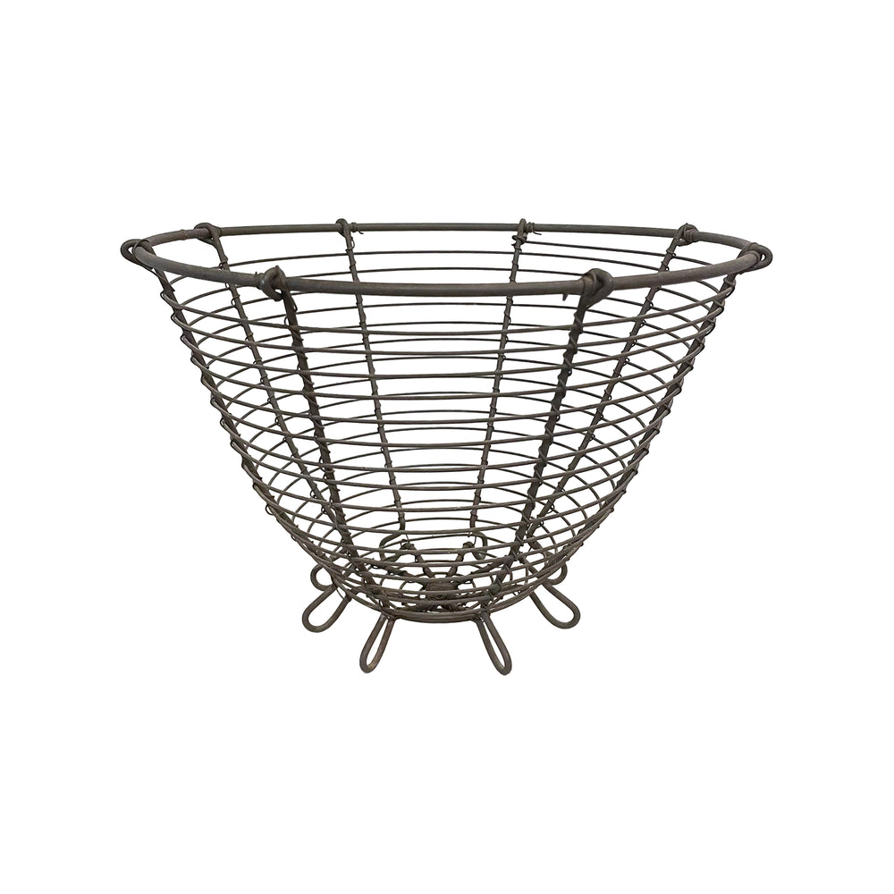 1920s American Wire Basket