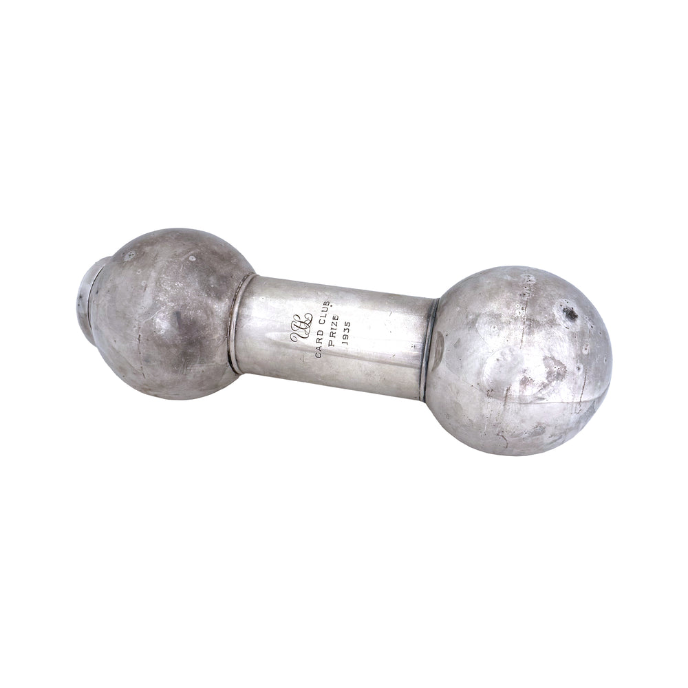 1930s Dumbell Cocktail Shaker