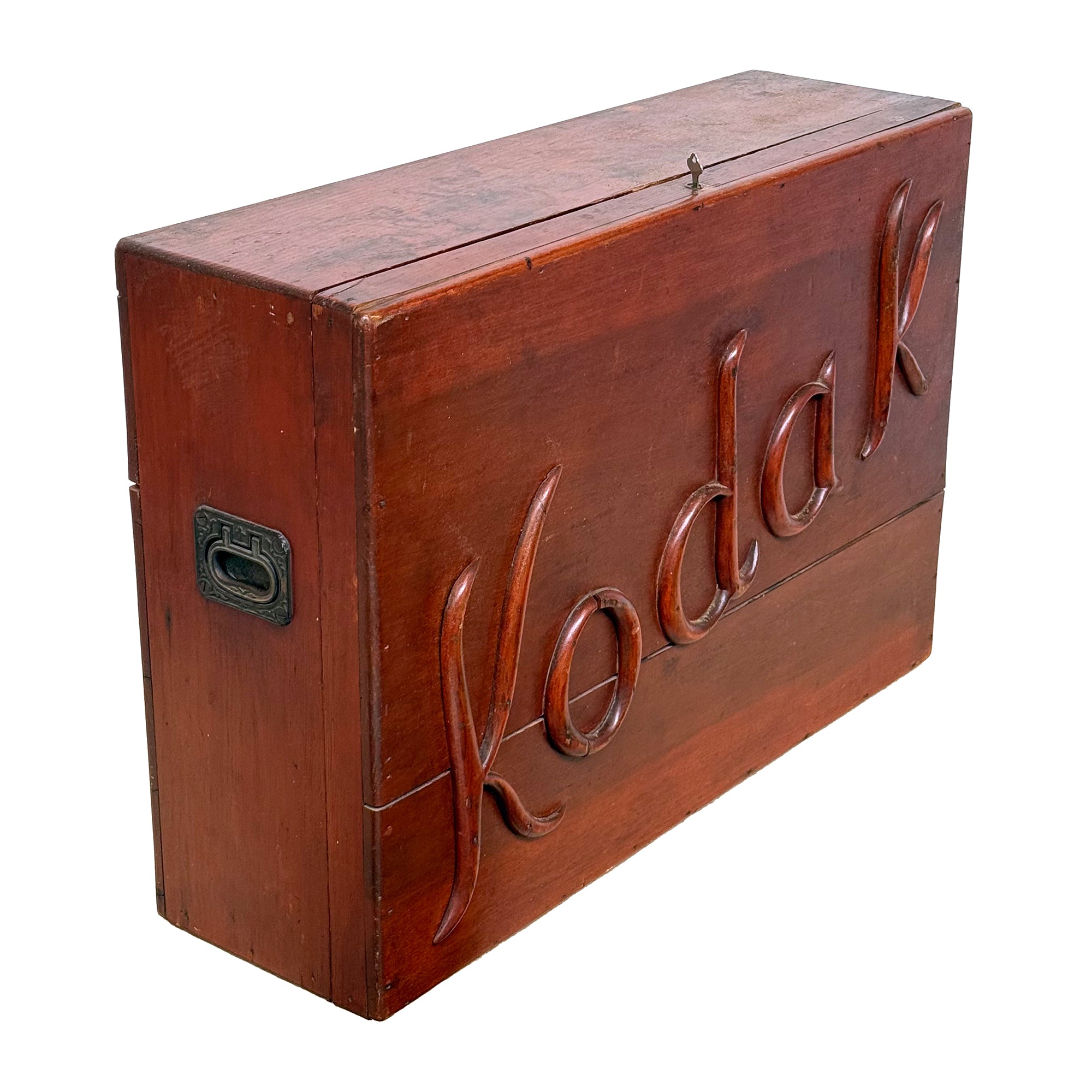1930s Wood Kodak Salesman's Chest