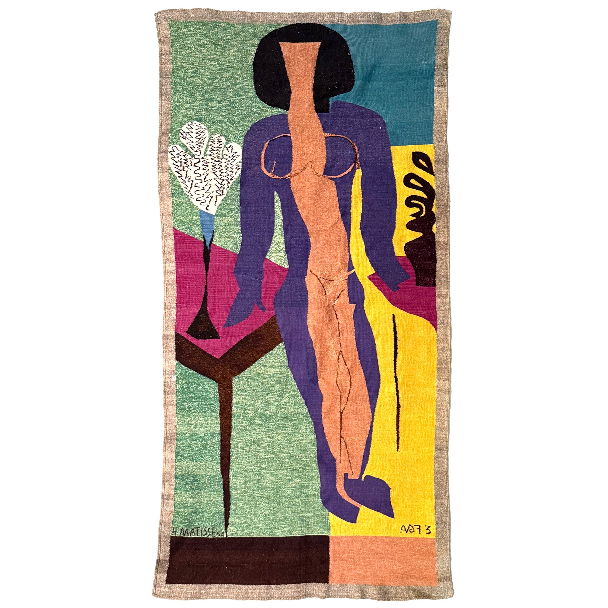 Woven Wall Hanging after Matisse
