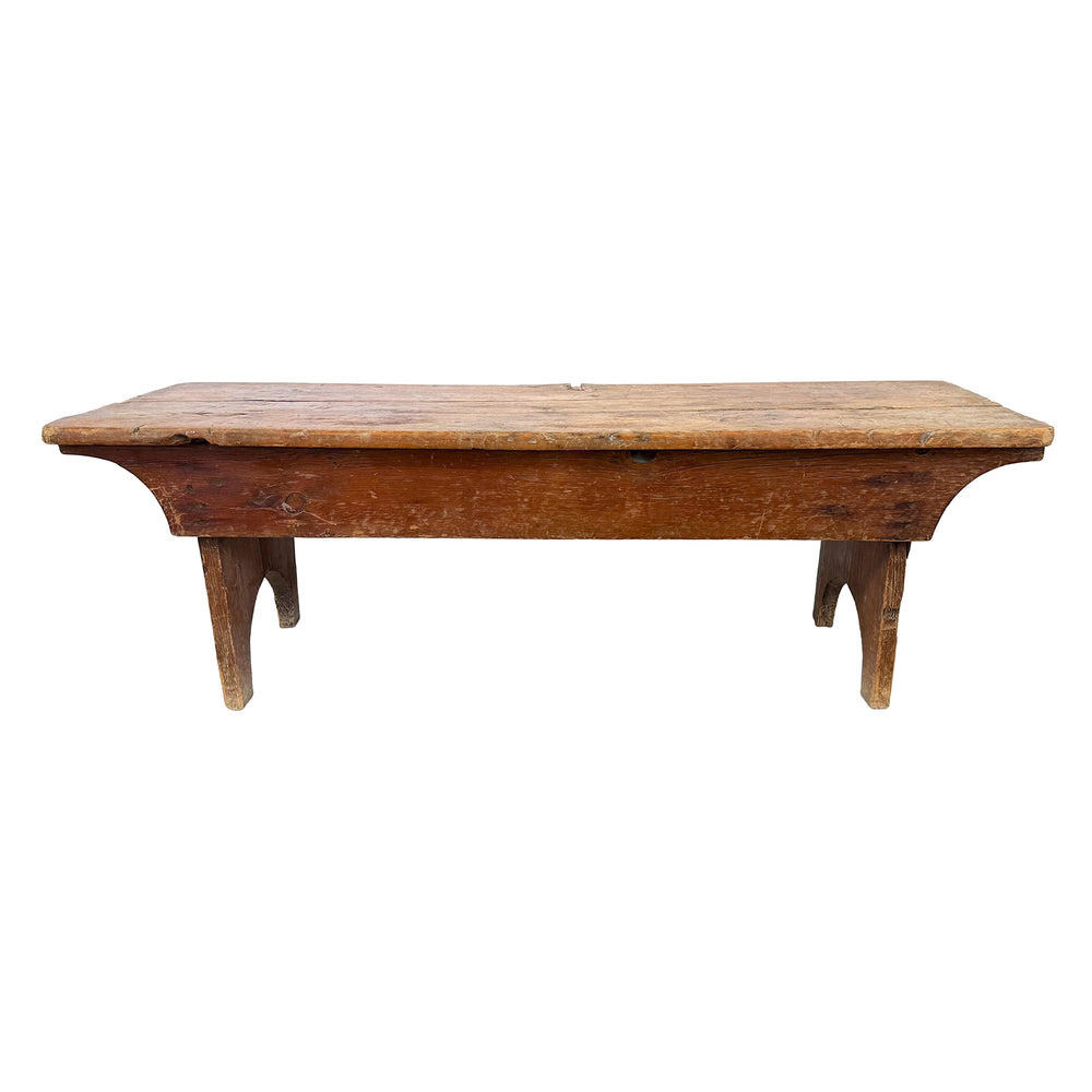 19th Century Primitive Wood Bench or Table
