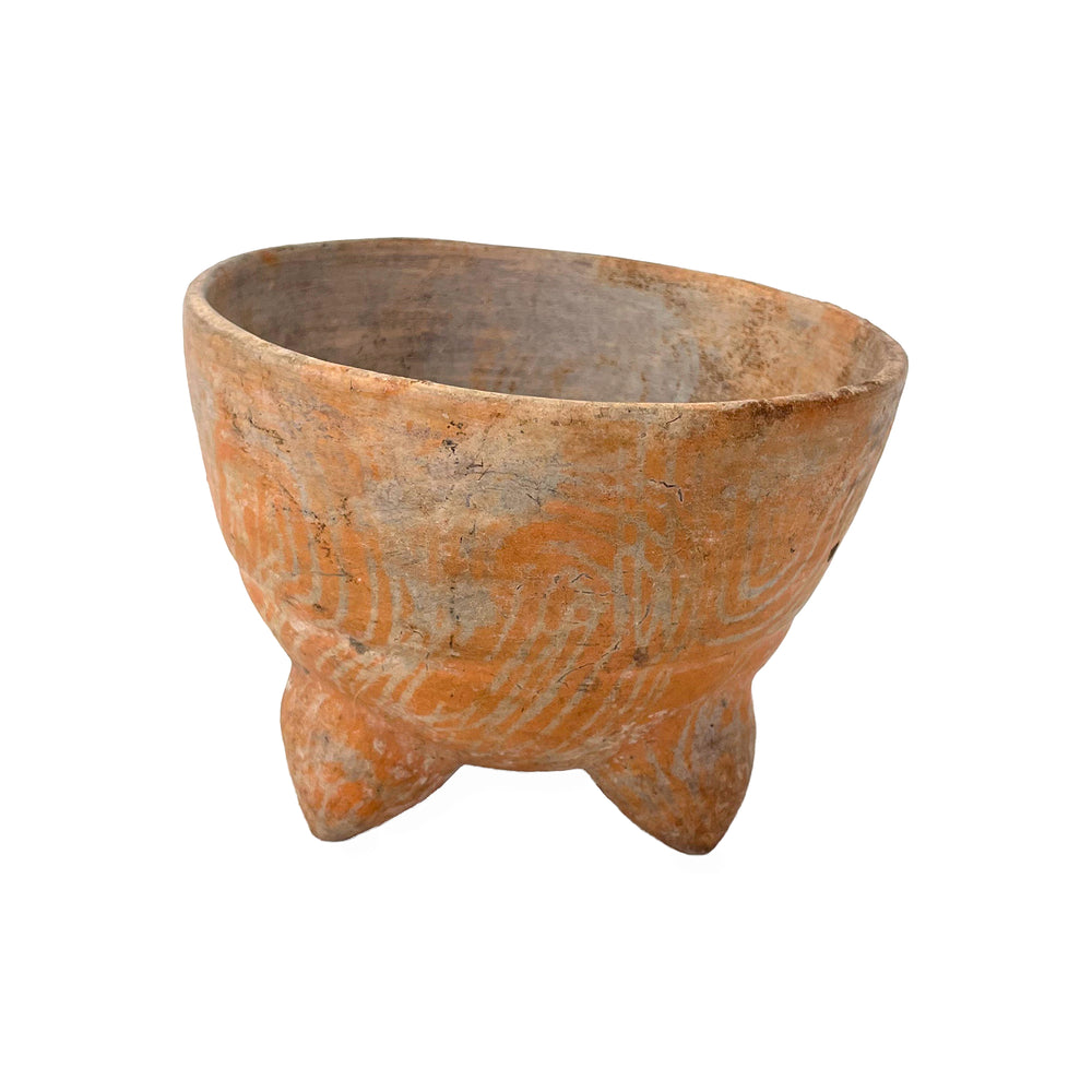 3-Legged Native American Ceremonial Bowl