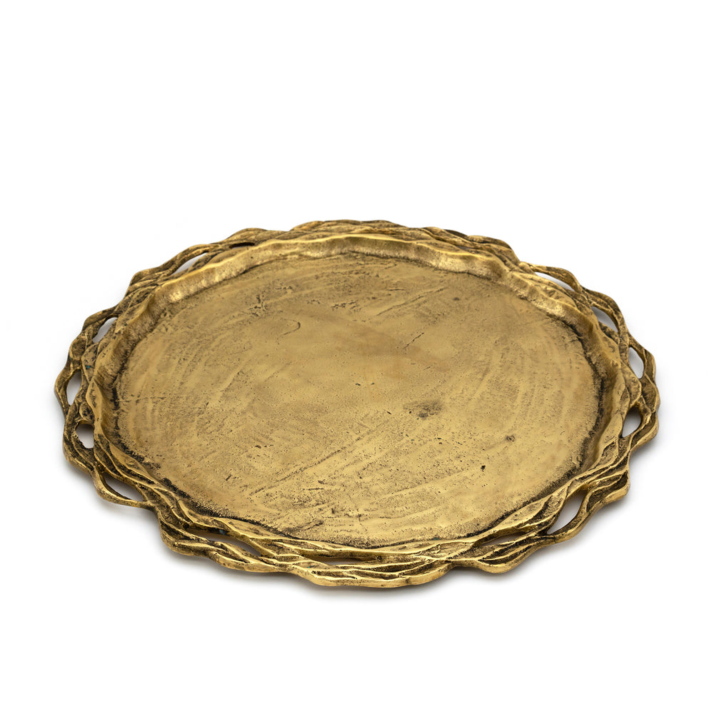 Vintage German Brass Tray