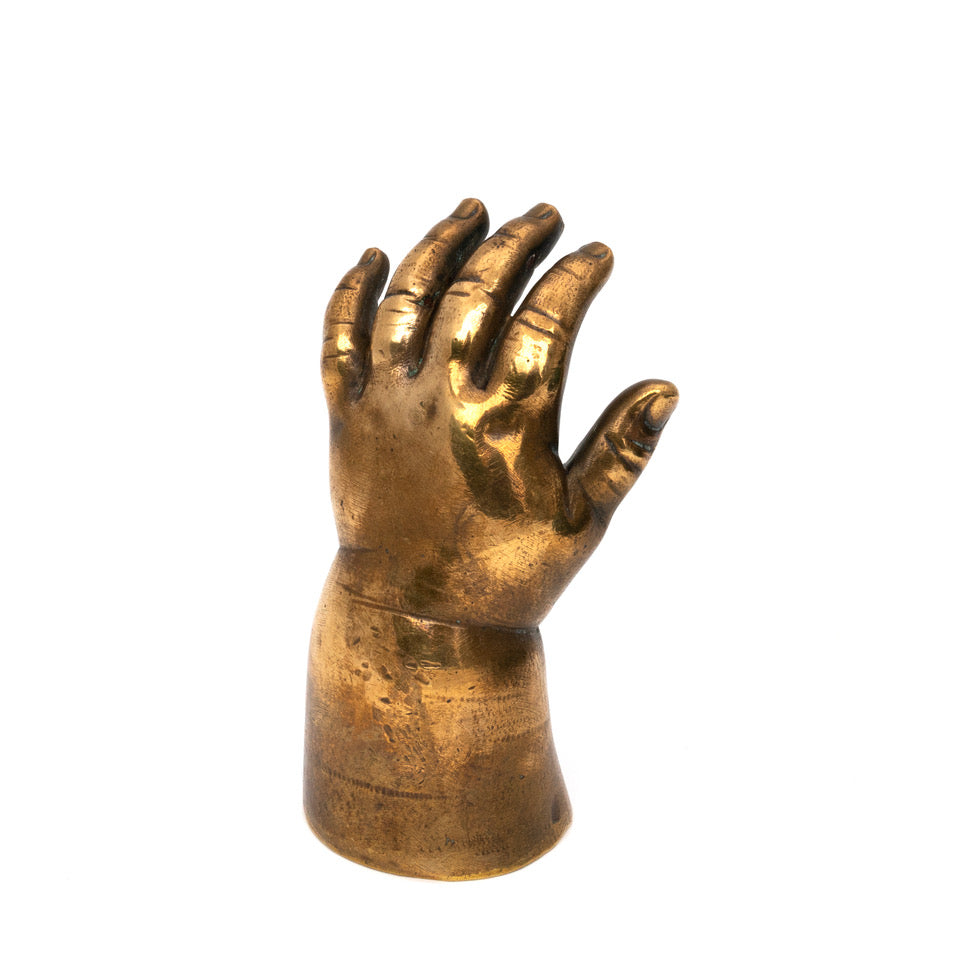 French Bronze Baby Hand